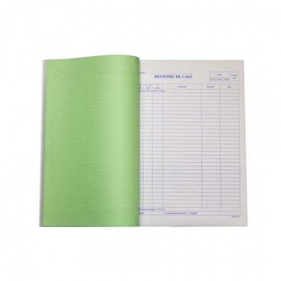 Registru De Casa A4 Autocopiativ Vertical L03578