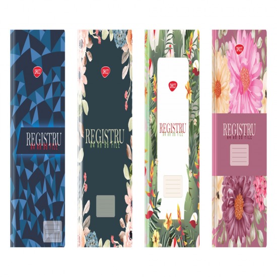 Registru A4 96 File Daco Rg496ar