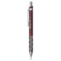 Creion Mecanic Tikky Rotring, Mina 0.7 mm, Burgundi, Corp din Plastic, Radiera, Creion Mecanic Tikky, Creioane Mecanice Tikky, Creion Mecanic pentru Scris, Creion pentru Desen, Creion Grafica, Creioane Grafica, Creioane Scoala