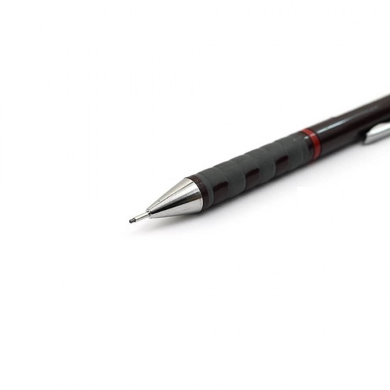 Creion Mecanic Tikky Rotring, Mina 0.7 mm, Burgundi, Corp din Plastic, Radiera, Creion Mecanic Tikky, Creioane Mecanice Tikky, Creion Mecanic pentru Scris, Creion pentru Desen, Creion Grafica, Creioane Grafica, Creioane Scoala