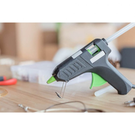 Rezerva Silicon Colorat cu Slipici pentru Pistol de Lipit DACO, 7 mm, 12 Buc, 12 Culori, Rezerve Silicon, Batoane Silicon, Silicon pentru Pistol de Lipit, Rezerve de Silicon Multicolore, Batoane de Silicon pentru Pistol de Lipit