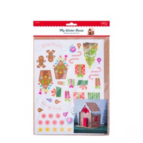 Set Creativ - Sc720 Casuta Mea De Iarna Daco