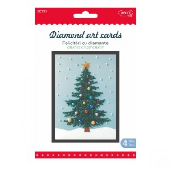 Set Creativ - Sc721 Felicitari Cu Diamante Daco