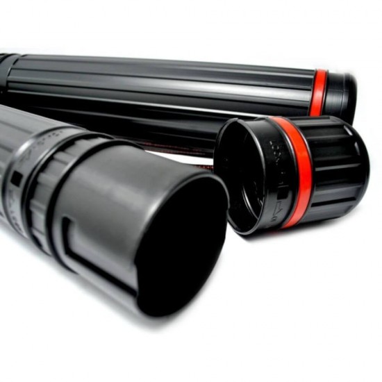 Tub pentru Proiecte Extensibil DACO, Negru, Diametru 10.5 cm, Lungime 77-135 cm, Tub Proiecte, Tub Extensibil Proiecte, Tub Extensibil DACO, Tub Proiecte Plastic, Tub Transport Proiecte, Tub pentru Proiecte DACO, Tub Protectie Proiecte