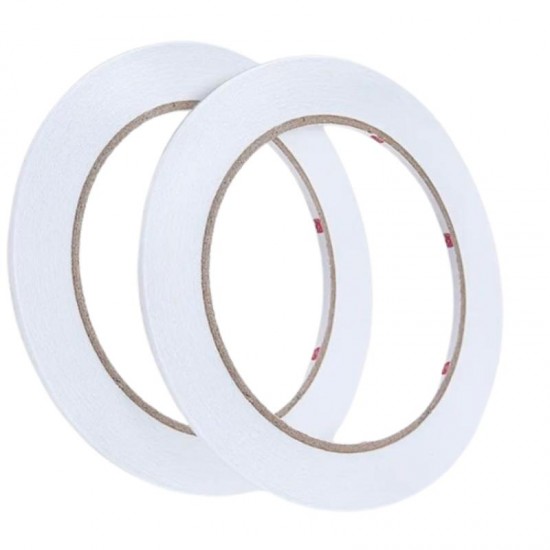 Banda Adeziva Pvc Alba, Dimensiune 09mmx66y