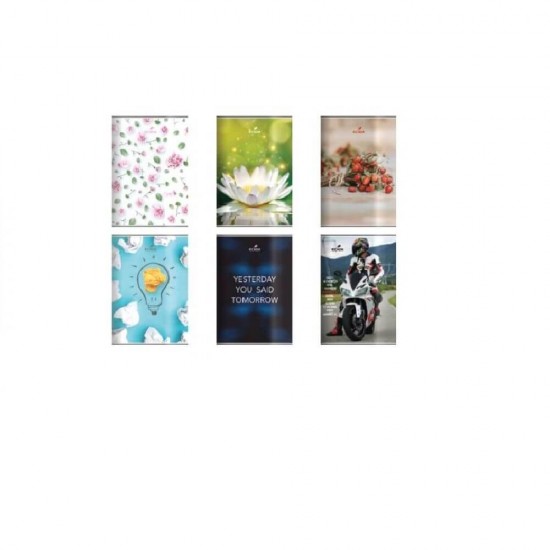 Caiet A4 Matematica (ar), 80 File, 60 G/m², Margine Liniata, Coperta Policromie, Modele Diverse