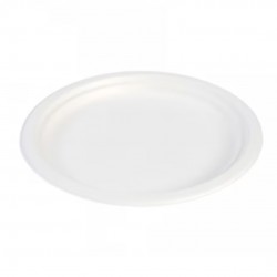 Farfurii Rotunde Trestie De Zahar Rotunde, 23 Cm, 50 Buc/set