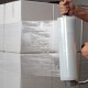 Set 6 Role Folie Pre-Stretch Transparenta de 9 Mic, 420mm x 450m - Folie pentru Uz Manual, Folie Impachetare, Folie pentru Ambalare si Paletizare