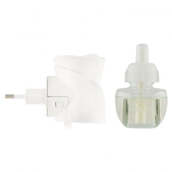 Air Wick Odorizant Electric Aparat + Rezerva Bujor Alb Si Flori De Iasomie, 19ml