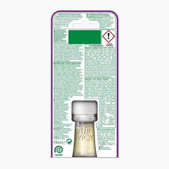 Rezerva Odorizant Electric Air Wick Levantica Si Albastrele, 19ml