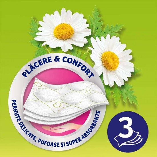 Hartie Igienica Zewa Deluxe Camomile Comfort, 3 Straturi, 4 Buc