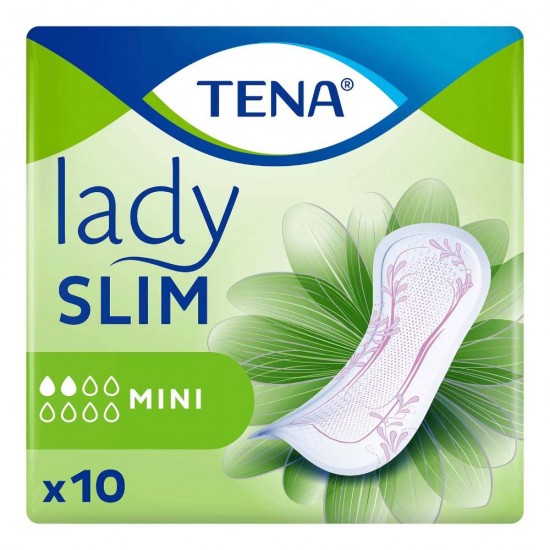 Abosrbante Tena Lady Slim Mini, 10 Buc