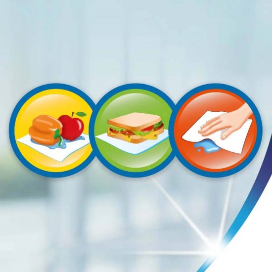 Prosoape de Bucatarie Zewa Jumbo Decor, 2 Straturi, 325 Foi