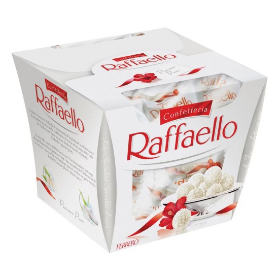 Praline Crocante Raffaello cu Nuca de Cocos si Migdale, 150 g