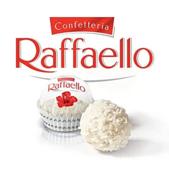 Praline Crocante Raffaello cu Nuca de Cocos si Migdale, 150 g