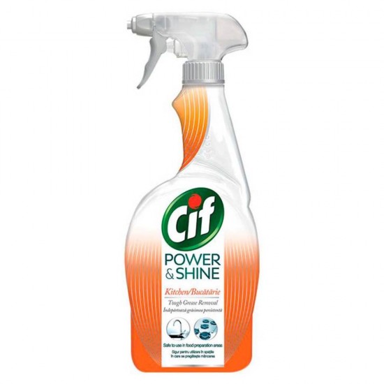 Cif Degresant pentru Bucatarie Power&amp;Shine, 750 ml