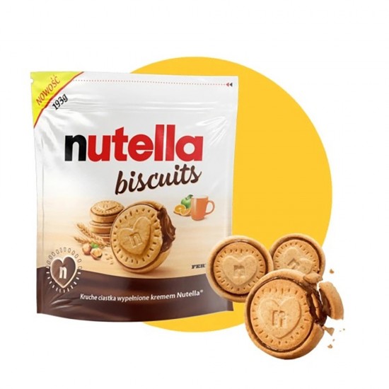 Biscuiti Nutella Biscuits, 193 g