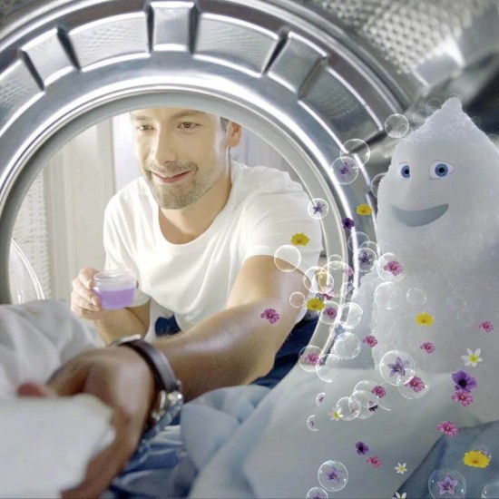 Detergent Lichid 2 in 1 Dero Cedru Verde, 2 L