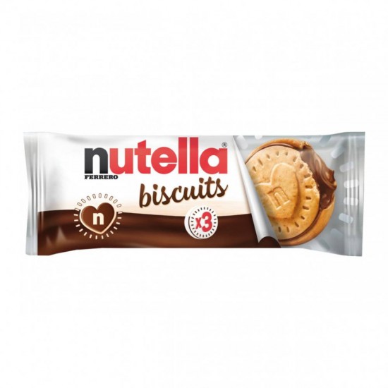 Biscuiti Nutella Biscuits, 3 Buc, 41.5 g