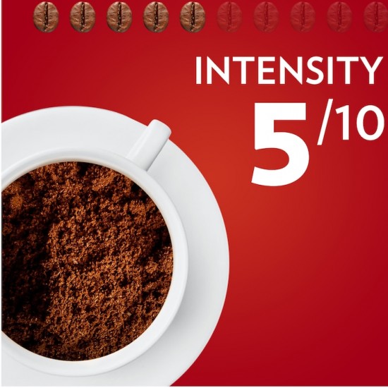 Cafea Macinata Lavazza, Qualita Rossa, Cutie Metalica, 250 G
