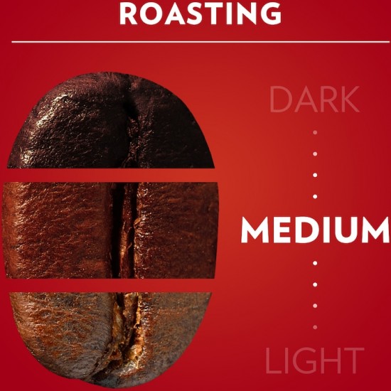 Cafea Macinata Lavazza, Qualita Rossa, Cutie Metalica, 250 G