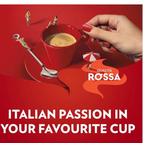 Cafea Macinata Lavazza, Qualita Rossa, Cutie Metalica, 250 G
