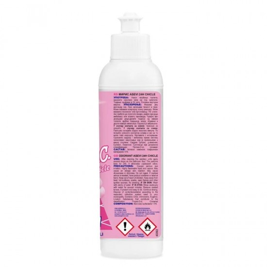 Asevi Odorizant Lichid 24h Wc Chicle, 200ml