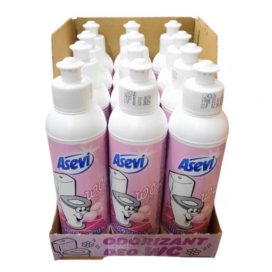 Asevi Odorizant Lichid 24h Wc Chicle, 200ml