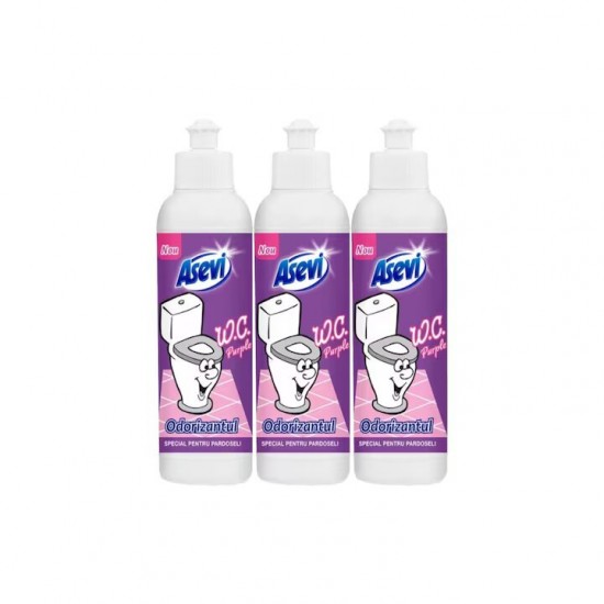 Asevi Odorizant Lichid 24h Wc Purple, 200ml
