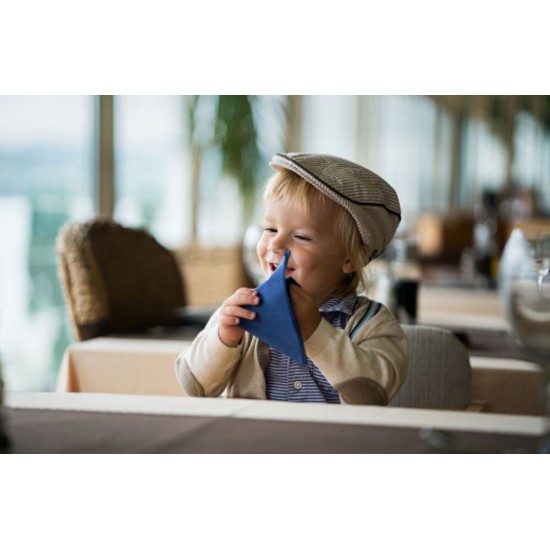 Pachet 45 de Servetele de Masa, Regina Salvia, Un Strat, Verzi, Model Cirese, Curatenie Bucatarie, Servetele de Masa, Servetele Verzi