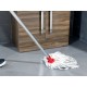 Galeta Ovala cu Storcator, Capacitate 15 litri, Diferite Culoari, Rosie, Plastic, 1 Buc, Galeata pentru Mop Clasic, Galeata pentru Mop Standard, Galeata cu Storcator pentru Mop, Galeata Rosie cu Storcator, Galeata cu Storcator Rosie, Galeata de Plastic