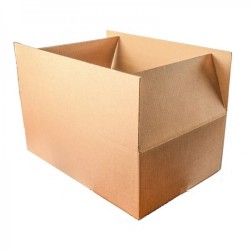 Set 10 Cutii Clasice, 600x400x200 mm, Carton Natur Ondulat in 3 Straturi, Cutie Clasica, Cutie pentru Ambalare si Depozitare, Cutie Carton, Cutie Transport, Set Cutii Carton, Bax Cutii Carton Natur, Cutii Carton Depozitare si Transport