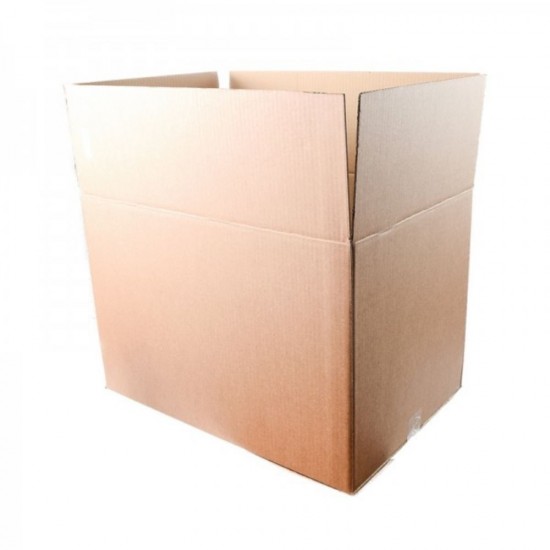 Set 10 Cutii Clasice, 600x400x400 mm, Carton Natur Ondulat in 3 Straturi, Cutie Clasica, Cutie pentru Ambalare si Depozitare, Cutie Carton, Cutie Transport, Arhivare si Organizare
