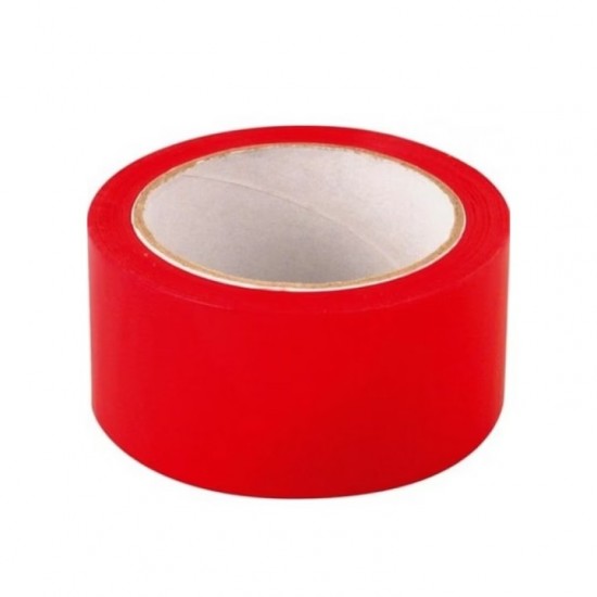 Banda Adeziva Color, Dimensiune 48mm X 66m, Culoare Rosu