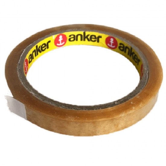 Banda Anker Sigilat Ambalaje Alimentare, 9mm x 66m, PVC, Transparenta, Banda Sigilare Pungi, Banda Anker Sigilare Pungi, Banda Sigilat Pungi, Banda Adeziva pentru Ambalare, Banda Adeziva de Inchis Pungi, Banda de Sigilat Pungi Alimentare