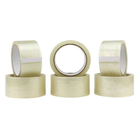 Set 36 Role Banda Adeziva PACK Acrilic, 48mm x 60m, Benzi Transparente pentru Ambalare