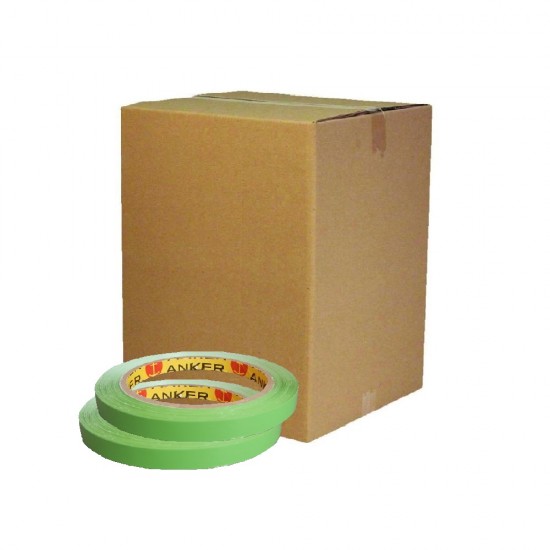 Banda Adeziva Anker PVC, 9mm x 66m, Pentru Inchis si Sigilat Pungi, Culoare Verde, Banda Adeziva de Sigilat Pungi, Banda Verde pentru Sigilat Pungi, Produse Anker, Benzi Adezive pentru Inchis Pungi