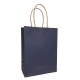 Sacose Hartie, 32x12x41 cm, 100 Buc/Bax, Albastru Inchis, Sacosa Cadou cu Maner, Plasa Hartie, Sacosa Hartie Kraft, Ambalaj Cadou cu Maner, Sacosa Unicolor, Sacose Hartie Cadou, Set Sacose Hartie Cadou
