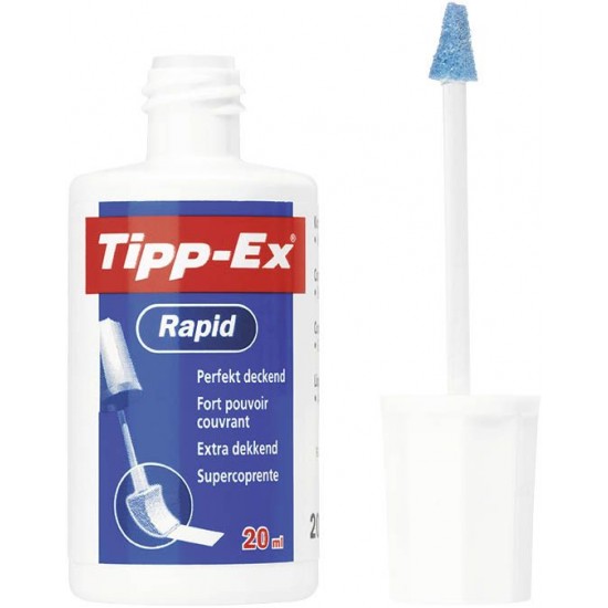 Fluid Corector Solvent 20 Ml, Burete Tipp-ex Rapid Bic