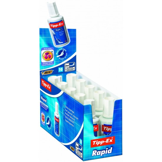 Fluid Corector Solvent 20 Ml, Burete Tipp-ex Rapid Bic
