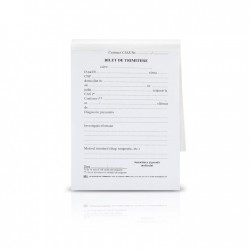 Bilet De Trimitere, Uz Medical, Format A6, 100 File