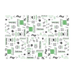 Hartie in Coala Rezistenta la Grasime Model Fresh, Dimensiune 25x35 cm, Hartie Cerata 35 g/mÂ², 3260 Coli/Bax, 10 Kg/Bax