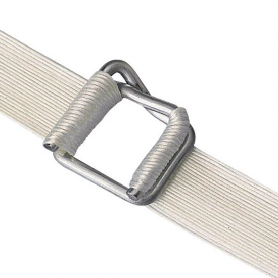 Set 1000 Bucle Metalice Galvanizate Banda PES, Latime 19 mm, Catarame pentru Paleti si Colete, Bucle Banda PES 19 cm, Bucle Legat Banda PES, Bucle Metalice Legat Banda PES, Bucle Metal Banda PES la Set, Catarame Legare Banda PES