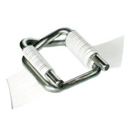 Set 1000 Bucle Metalice Galvanizate Banda PES, Latime 19 mm, Catarame pentru Paleti si Colete, Bucle Banda PES 19 cm, Bucle Legat Banda PES, Bucle Metalice Legat Banda PES, Bucle Metal Banda PES la Set, Catarame Legare Banda PES