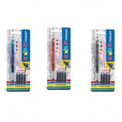 Roller Cu Cartus Cerneala, + 4 Rezerve/blister, Carioca Primary
