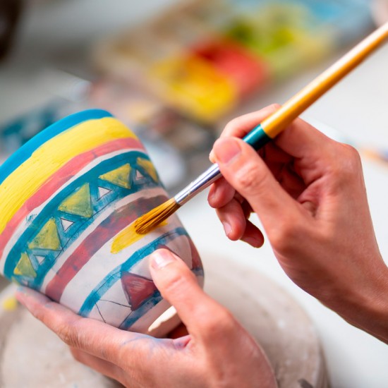 Tempera Acrilica, 5 Culori X 75 Ml/set, Carioca