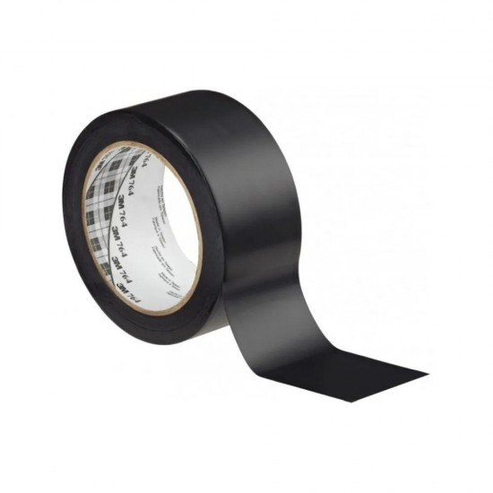 Set 36 Benzi Adezive, 50x66m, Adeziv Acrilic, Culoare Neagra