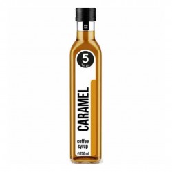 Sirop Cafea 5 To Go Caramel, 0.25l