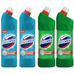Pachet Promo: 2x Domestos Pinel 750 Ml + 2x Domestos Atlantic 750 Ml