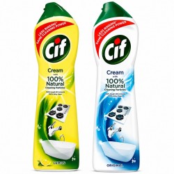 Pachet Promo: Solutie Cif Cream Original 500 Ml + Solutie Cif Cream Lamaie 500 Ml